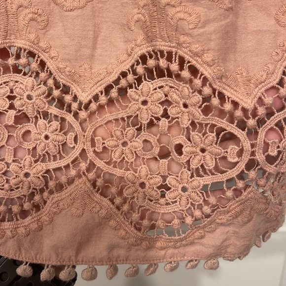 Loft lace cutout top - Picture 3 of 8